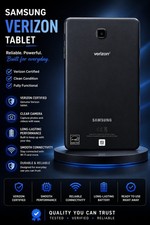 Samsung Galaxy Tab 8in Android Tablet Black Wi-Fi - UNLOCKED