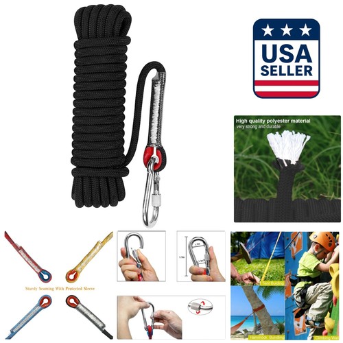Polyester Outside Rope High-Quality 10mm Outdoor Rope - 32FT Polyester for All Outdoor ...