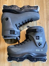 USD Seven 7 Aggressive Inline Skates Rollerblades Kaltik Frames Size 9