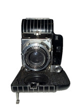 Kodak Bantam Special Folding Camera   Ektar 45mm f/2 Lens   Art Deco - Untested
