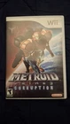 Metroid Prime 3: Corruption (Nintendo Wii, 2007) Complete in Box CIB