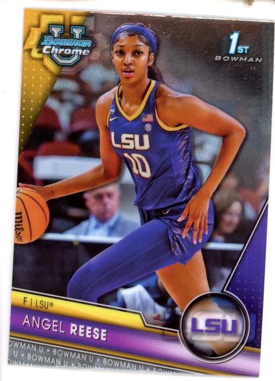 2023-24 Bowman University Chrome #49 Angel Reese