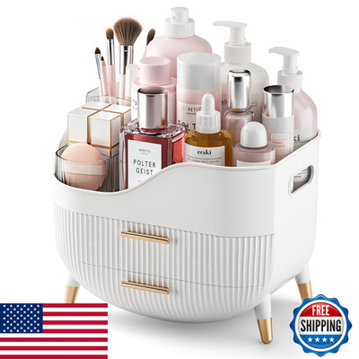 Pajiriona Makeup Organizer Drawersskincare Organizer For Vanitystorage