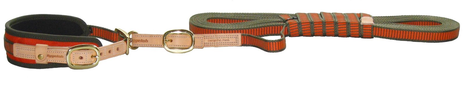 Longe Niggeloh en Cordura 12 m largeur 13 mm pour chien de rouge et pistage