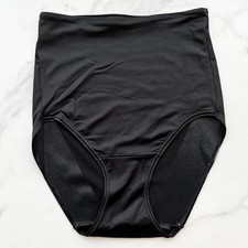 Soma Vanishing Tummy High-Waist Retro Brief Panty Black Size XS