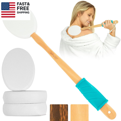 #ad #ad Lotion Applicator for Back Feet 17.5quot; Self Washer Beauty Shower Sponge L $34.31