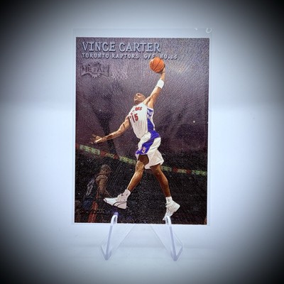 Vince Carter Skybox Metal Card 1999-2000 NBA Toronto Raptors