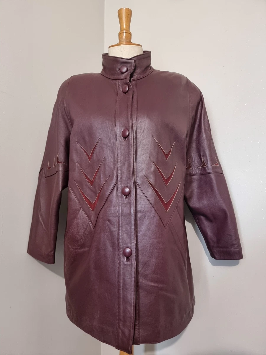 Veste Femme Vintage MIKAVA Effet Velours Noir – Taille FR44 / EUR42, Fabriquée En France
