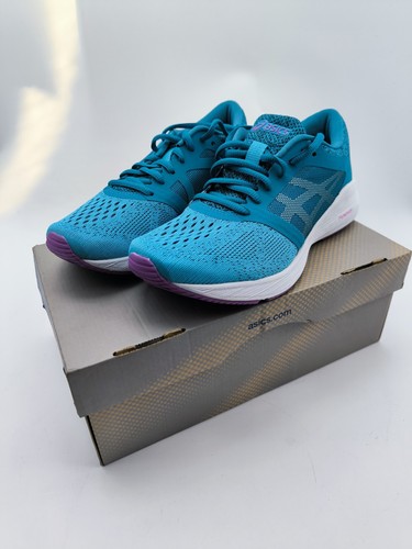 Asics Shoes Womens Road Hawk Ff Running Sneakers Blue Lace Up Low Top T7D7N