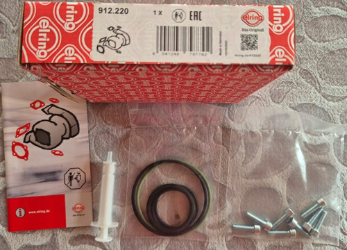 1x Reparatursatz, Lader ELRING 912.220 passend für AUDI SEAT SKODA VW CUPRA