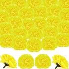 Syhood 50 Pcs Day of The Dead Marigold Flower Bulk Fiesta Flowers Artificial ...