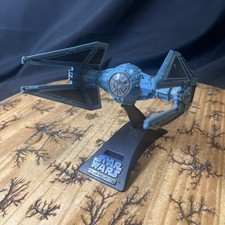 Vtg Galoob Micro Machines Star Wars Action Fleet Tie Interceptor - Stand Include