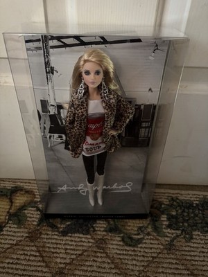 2015 BARBIE ANDY WARHOL DOLL CAMPBELL'S Soup ORIGINAL DKN04