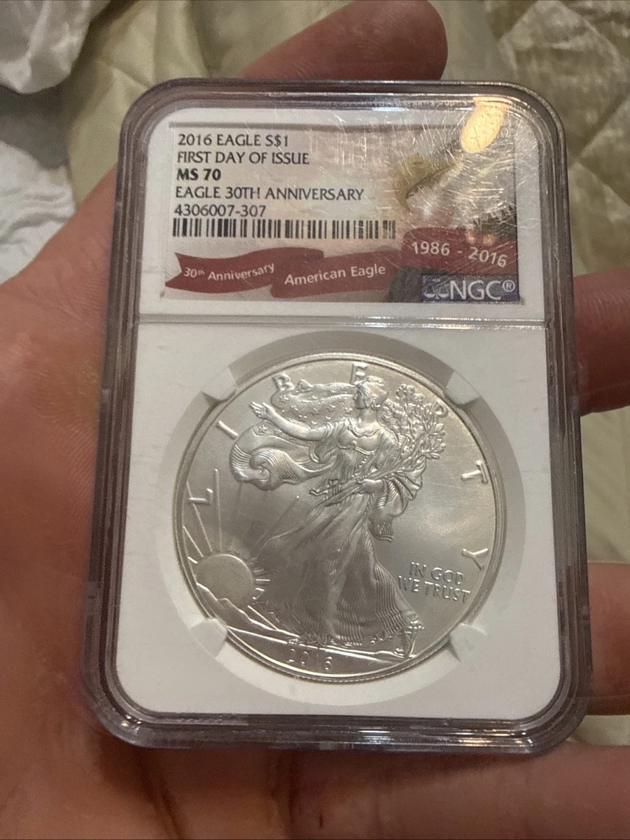 大切な人へのギフト探し Jones Elizabeth 30TH MS70 NGC イーグル銀貨