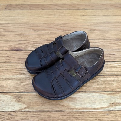 Birkenstock Footprints Madeira Leather Fisherman Sandal SZ 36 Brown Y2K Chunky