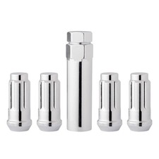 DPAccessories Chrome M14x1.50 Lug Nut Locks for Aftermarket Wheels | Spline/T...