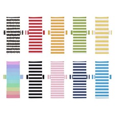 Coperchio di sedia da spiaggia a strisce Coperchio sedia da sedia per Water