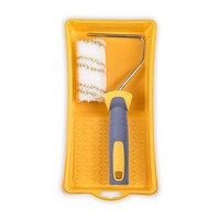 Hardy Working Tools Maler Set: Farbrolle Wanne Walzen 10Cm