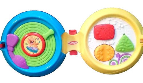 Vintage Playskool Rocktivity Mix n and Crawl DJ Ball Music Toy Toddler Baby