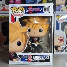 Funko Pop! Bleach - Ichigo Kurosaki #1610 And Pop Protector 