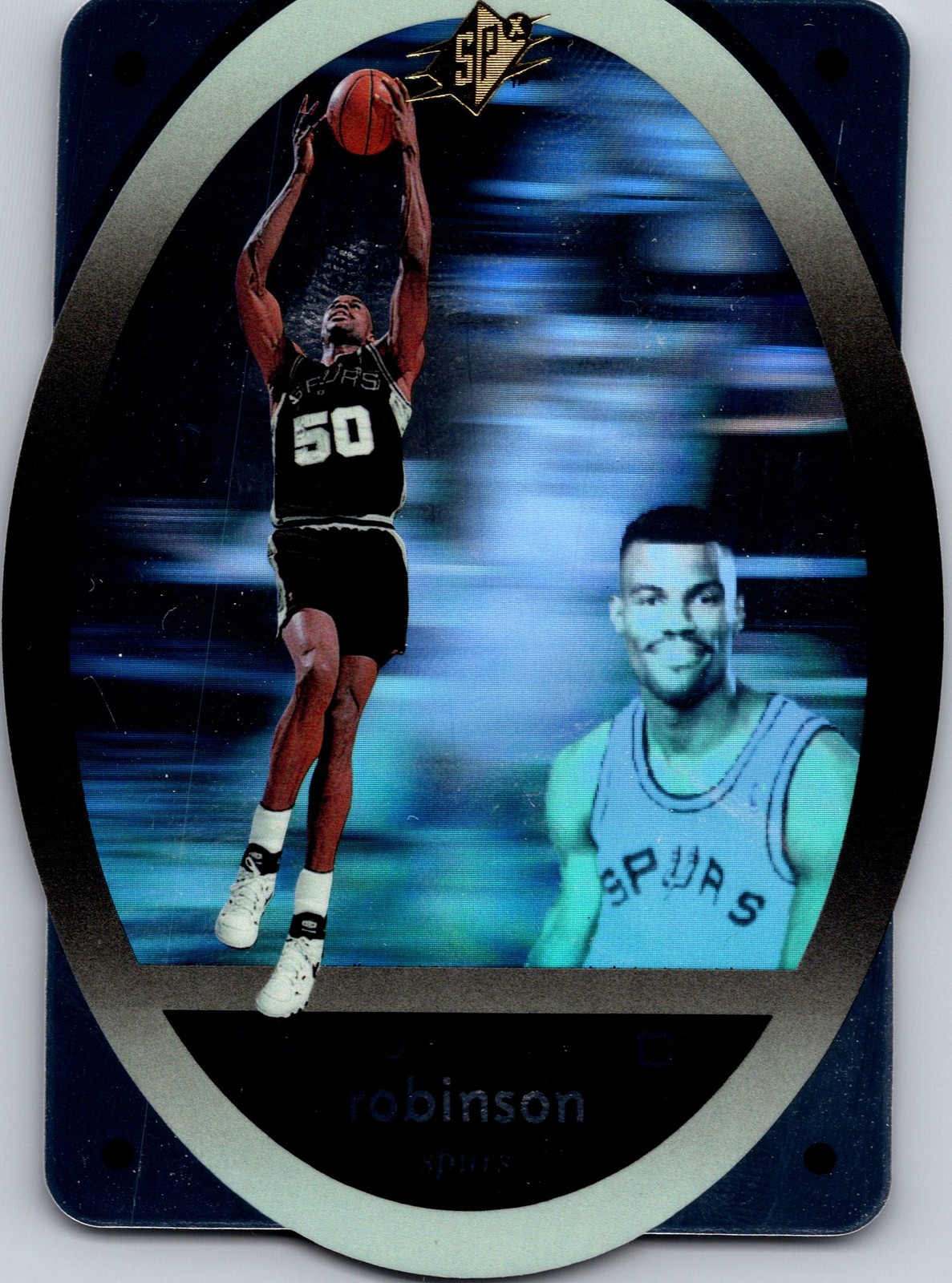 David Robinson 1996 SPx #43 San Antonio Spurs