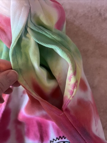 Resort Stay Cool NYC Tie Dyed Women’s Thick Cotton Shorts Sz Small Relaxed Fit - Picture 4 of 6