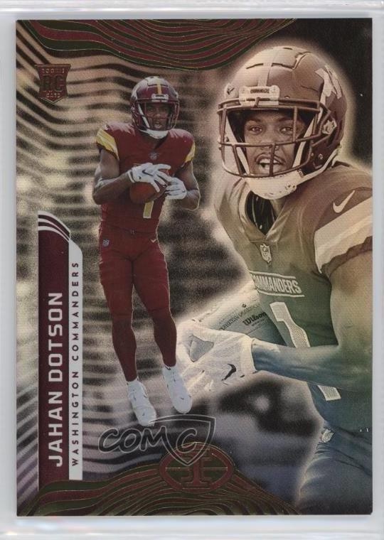 2022 Panini Illusions Jahan Dotson #99 Rookie RC 0t2k