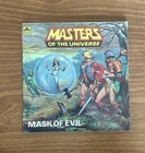 Vintage Mask of Evil MOTU Masters Of The Universe Golden Book 1984 He-Man Demon