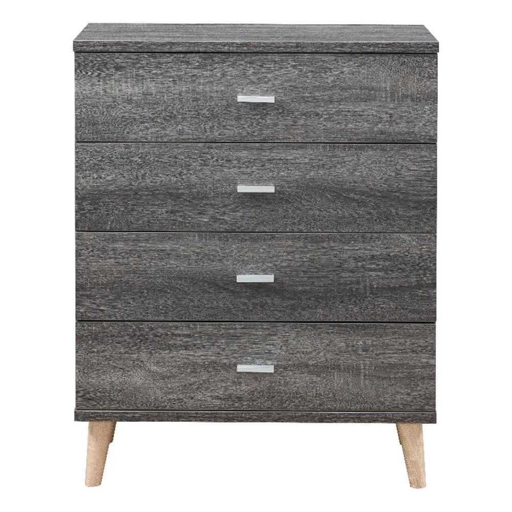mid century modern dresser grey Lennart Finish Mid-Century Modern Dresser (4 Colors)