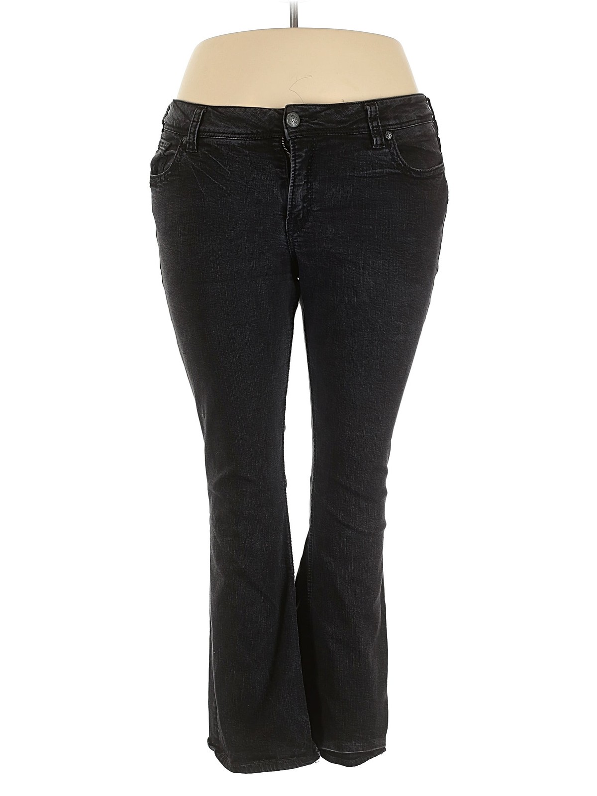 Silver Jeans Co. Women Black Jeans 23W - image 1