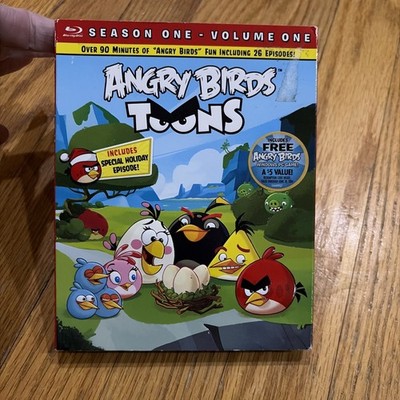 Angry Birds Toons: Season One Volume 1 (Blu-ray, 2013) New & Sealed