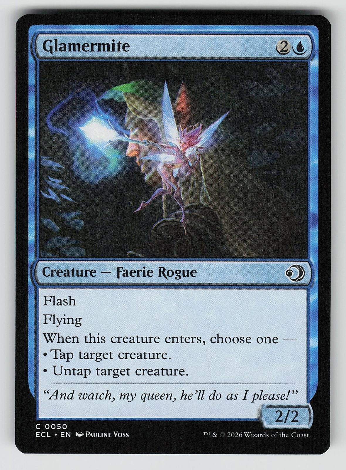 Glamermite 50 Common Lorwyn Eclipsed Magic: The Gathering Near Mint