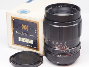 AICO 135mm 1:3.5 lens, fits Pentax M42 SLR Camera lens mount Boxed
