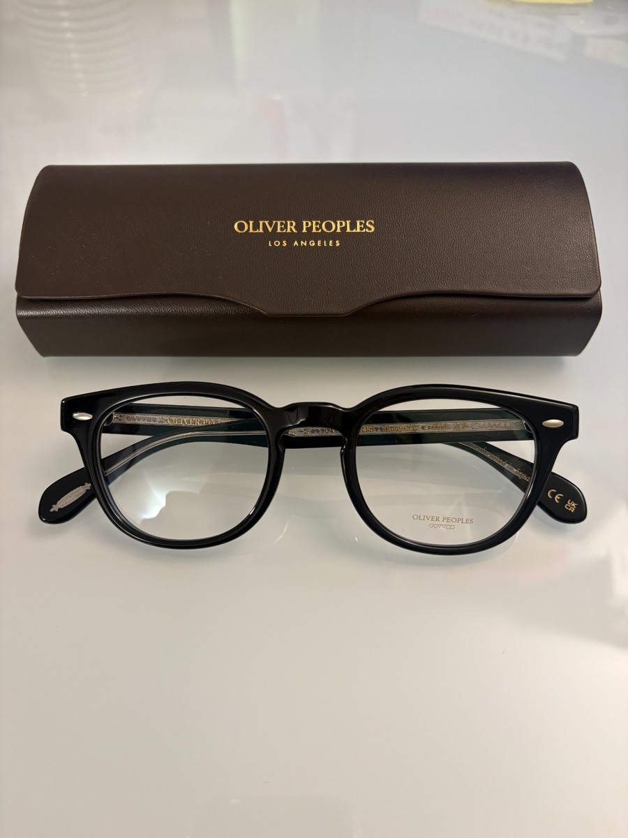 OLIVER PEOPLES SHELDRAKE 49mm Optical in Black MSRP$426 Downey Jr