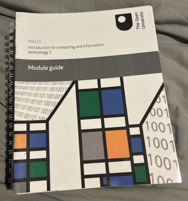 OU TM111 5 Books Set Introduction to Computing & IT Open University 