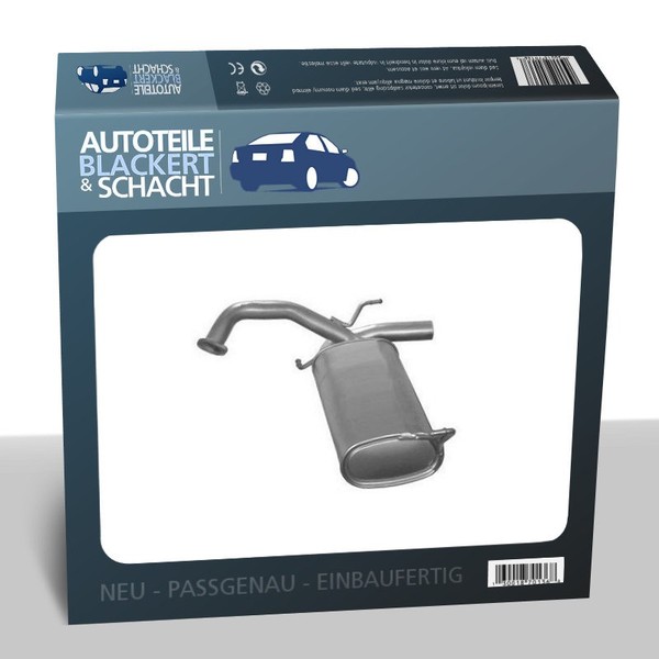 Auspuff Endtopf für Fiat Sedici / Suzuki SX4 / SX4 Classic-image