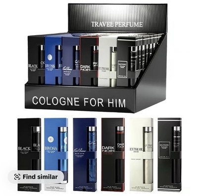 Black, Bross, Cal Brizz, Dark Noir, Extreme, Salvang Eau de Toilette Travel Spr 