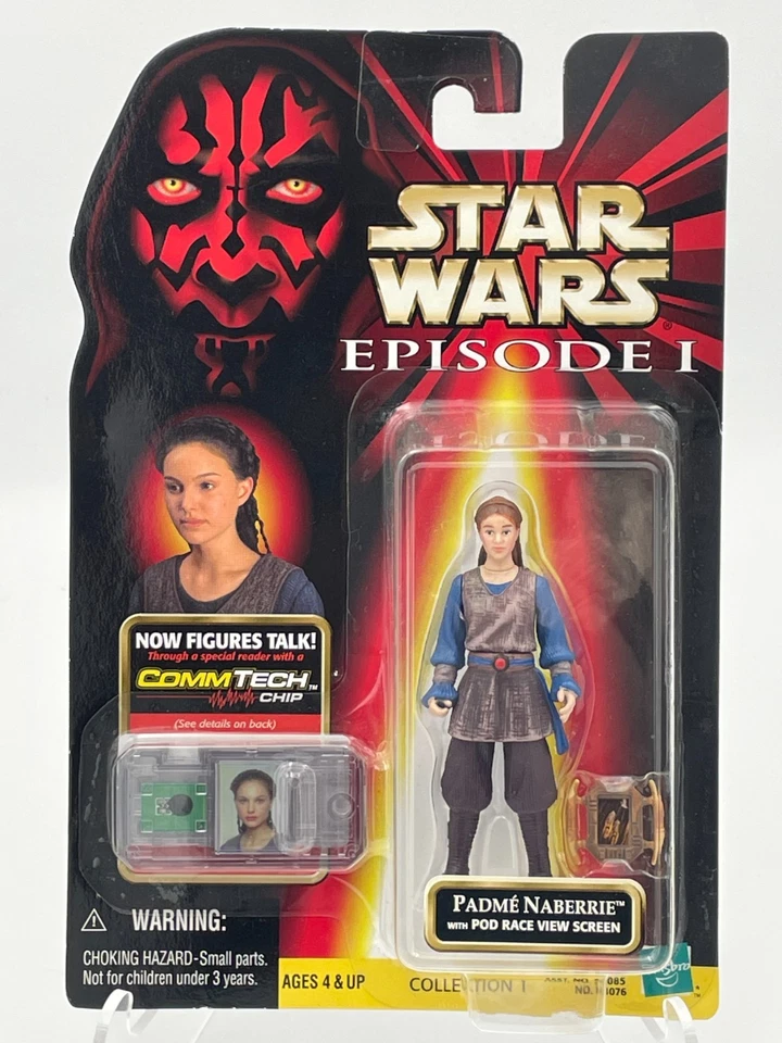 Lote de 2 figuras de acción Hasbro Star Wars Episodio 1 Padmé Amidala Foto 4 de 4