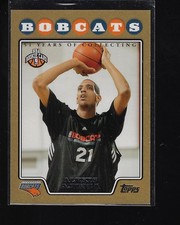 Alexis Ajinca - 2008 Topps Gold Basketball RC - #215 - Print Run 1753/2008
