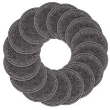 SUNLAND Reusable Makeup Remover Pads for Face,Eye,Lips 16 Pack Microfiber Fac...