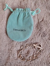 Tiffany & CO Toggle Chain 925 Sterling Silver Bracelet
