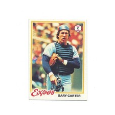 Gary Carter (HOF), #120, Original 1978 Topps Baseball Card, VG Condition