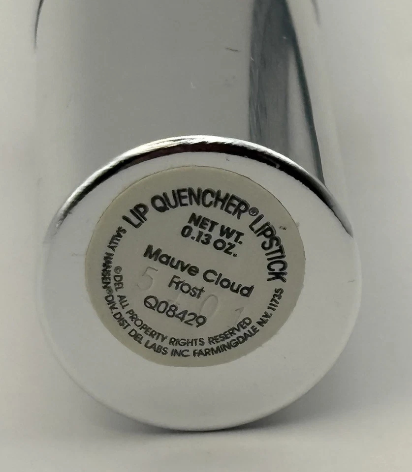 Vintage Sally Hansen Lip Quencher Lipstick #Q08429 “Mauve Cloud Frost” — Rare - image 2 of 2