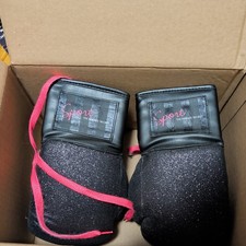 Rare Black Glitter Victoria Secret s Boxing G...