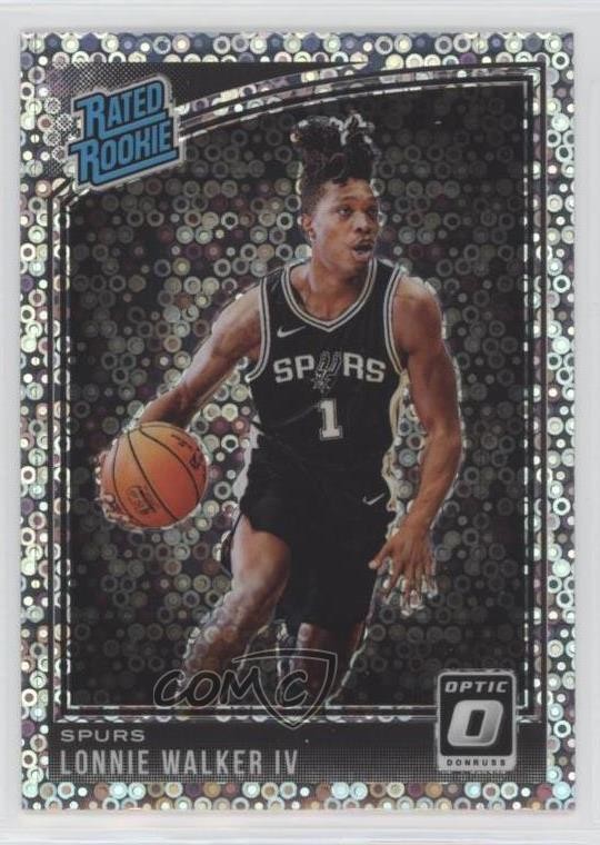 2018 Donruss Optic Rated Rookie Fast Break Holo Prizm Lonnie Walker IV #174 k7n