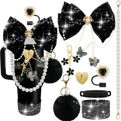 #ad LBU Bling Stanley Cup Accessories for 40 30 20 oz Tumbler with Handle Including $16.61