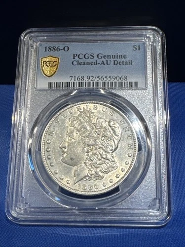1886-O Morgan Silver Dollar $1 PCGS AU Detail
