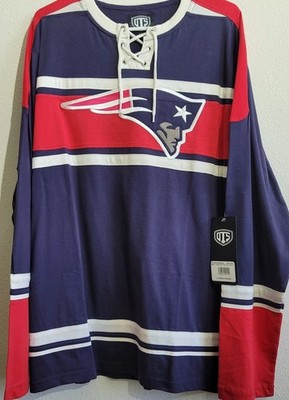 NFL New England Patriots OTS String Pull Men's Large Team Color New W/Tags 