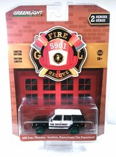 Greenlight GREEN MACHINE Fire & Rescue 2000 Jeep Cherokee - Scottdale, PA FD