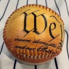 United States Constitution “We The People” Souvenir Baseball Ball